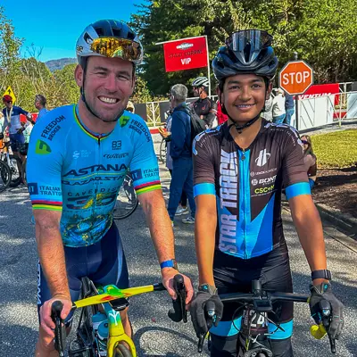 Star Track Cycling with Mark Cavendish at Hincapie Gran Fondo 19 Oct 2024